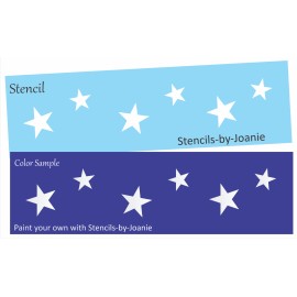 Stencils by Joanie Star STENCIL Americana Army Barn Western Patriotic July Border DIY Signs Joanie