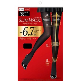 Pip Slimwalk Size Down Sheer Tights S-M Black