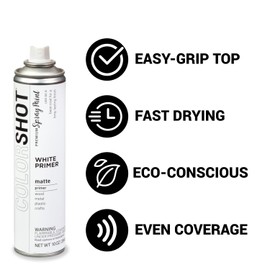 COLORSHOT Matte White Primer 10 oz. 4 Pack