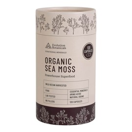 Evolution Botanicals Organic Sea Moss, 120 Capsules