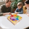 Saihe 3 in 1 Family Board Game Set – Wooden