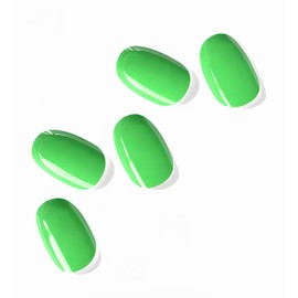 NOVA, Female Founded, Semi Cured Gel Nail Strips (Clover) - The 10 Minute Manicure. Salon-Quality, Works with Any Nail Lamp, Easy to Apply & Remove - Incl. Nail File & Wooden Stick (Clover)