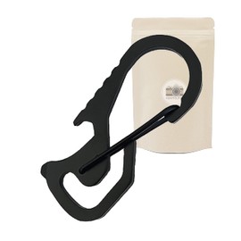 Adaptout Elite Mini Carabiner Hook Steel Max Weight 10kg Super Small 5cm Bottle Opener Camping Outdoor Fishing