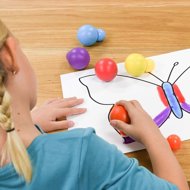 READY 2 LEARN Doodle Dabbers Dot Markers - Set of