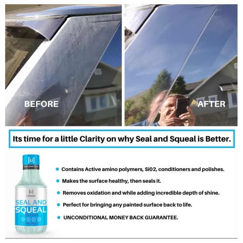 LITHIUM SEAL AND SQUEAL - SEALANT & POLISH