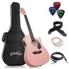 Ashthorpe Full-Size Cutaway Thinline Acoustic-Electric Guitar Package - Premium Tonewoods