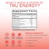 TRU Supplements Energy, Pre Workout Training Formula, Vegan Friendly, No