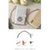 Salon de Alphard Smartphone Strap, Wrist Strap, Short Chain, Leather,