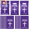 Cholemy 100 Pcs Welcome To Our Church Treat Bags, Church