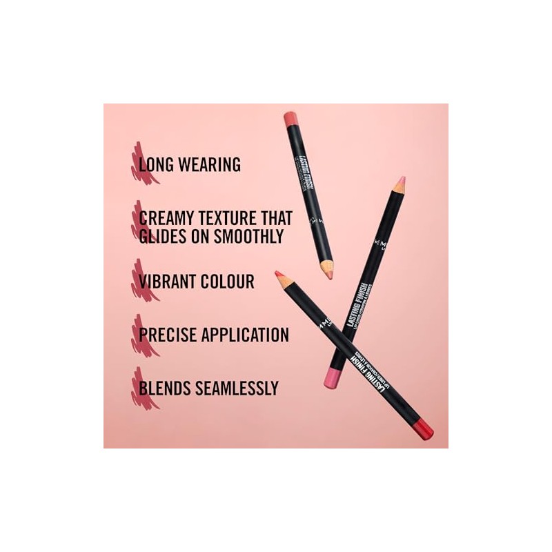 Rimmel London Lasting Finish Lip Liner - 880 Wine Lip