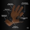 Mycl Turell Motorcycle Gloves Cross Stitch - Men's Motorcycle Gloves