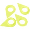 Bison Parts WNI33MM Wheel Nut Indicators 100-Pieces, 33 mm Size,
