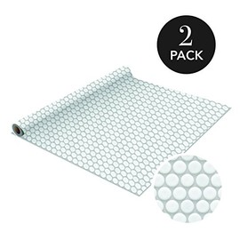 Simplify Shelf/Draw Liners for Drawers,Covering Books,Arts & Crafts - Penny Tile White - Pack of 2-30 SQ. FT