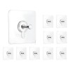 Ganchos Adhesivos Fuertes De Pared Para Colgar Fotos, Cuadro Plateado