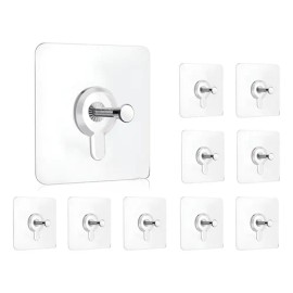 Ganchos Adhesivos Fuertes De Pared Para Colgar Fotos, Cuadro Plateado