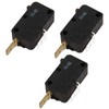 3-Pack W10269458 Microwave Door Switch Replacement for KitchenAid KMHS120EBS1 -