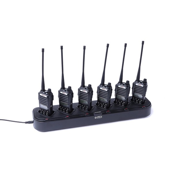 BTECH CH-8-6 6-Way Gang Charger for UV-82HP, GMRS-V1, MURS-V1, UV-82C,