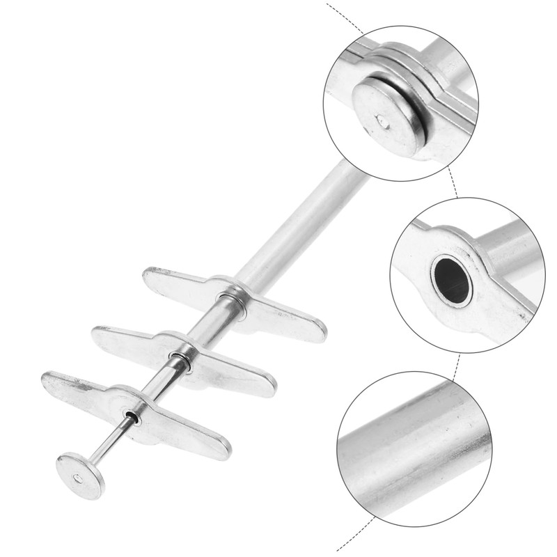 MAGICLULU 4Pcs Laboratory Rubber Stopper Hole Puncher Set Manual Drilling