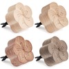 Zubebe Aroma Wood Essential Oil Diffuser 4 Packs Minimalistic Decor