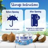 Sweetened condensed coconut milk (6 cans) vegan coconut condensed milk