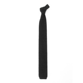 Beams Plus Men's Wool Knit Tie, navy