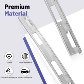 CarPartsDepot Front Chrome Bumper Face Bar With Hole Fits for 1986-1992 NISSAN D21 Hardbody Pickup Pathfinder replace for NI1002107 6202209G25