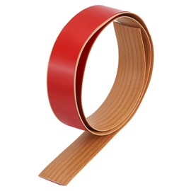 uxcell 3.28Ft x 1.6" Floor Transition Strip, Self-Adhesive Vinyl Floor Gap Cover Strips, Laminate Floor Edge Trim, Flat Divider Strip for Joining Carpet to Tile, Brown Wood Grain