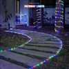 JMEXSUSS 200 LED Trampoline Accessories Solar Rope Light, 66ft IP