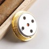 Gereiny Professional Hygrometer Analog Hygrometer Mechanical Round Hygrometer Humidity Gauge
