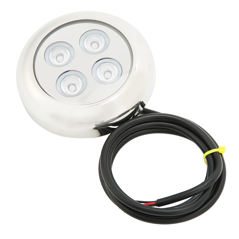 Marine Underwater Light 60° Angle IP68 Waterproof Seawater Interior Dome