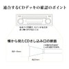 Beat Sonic Q-BAN Series QBD35 CD Slot Insert Fixed Stand