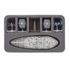 Feldherr MINI PLUS Case for X-Wing Rebel Transport, Millennium Falcon,