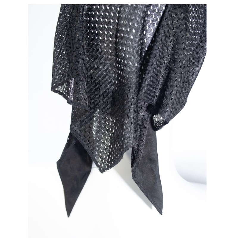 Dri Sweat Flex Active Wear Mesh Bandana , Black, 0.2