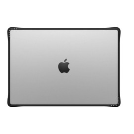 CASETiFY Impact MacBook Pro 16-inch (M1-M4) Case [Enhanced Protective Corner Design/Ventilation Cutouts/Anti-Slip Grip] - Clear Black