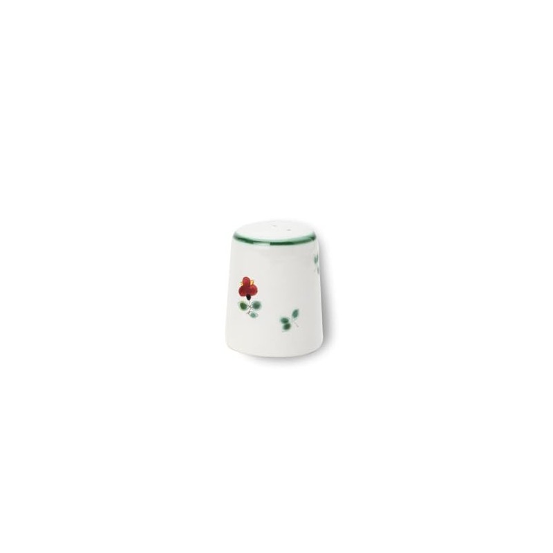 GMUNDNER KERAMIK Scattered Flowers Pepper Shaker Smooth Diameter 4.8 cm
