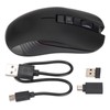 Wireless Mechanical Mouse 2.4G Rechargeable 3600DPI Ergonomic Gaming Mouse for