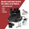 Ignition Distributor Cap, Rotor, Points, Condenser tune up Kit for