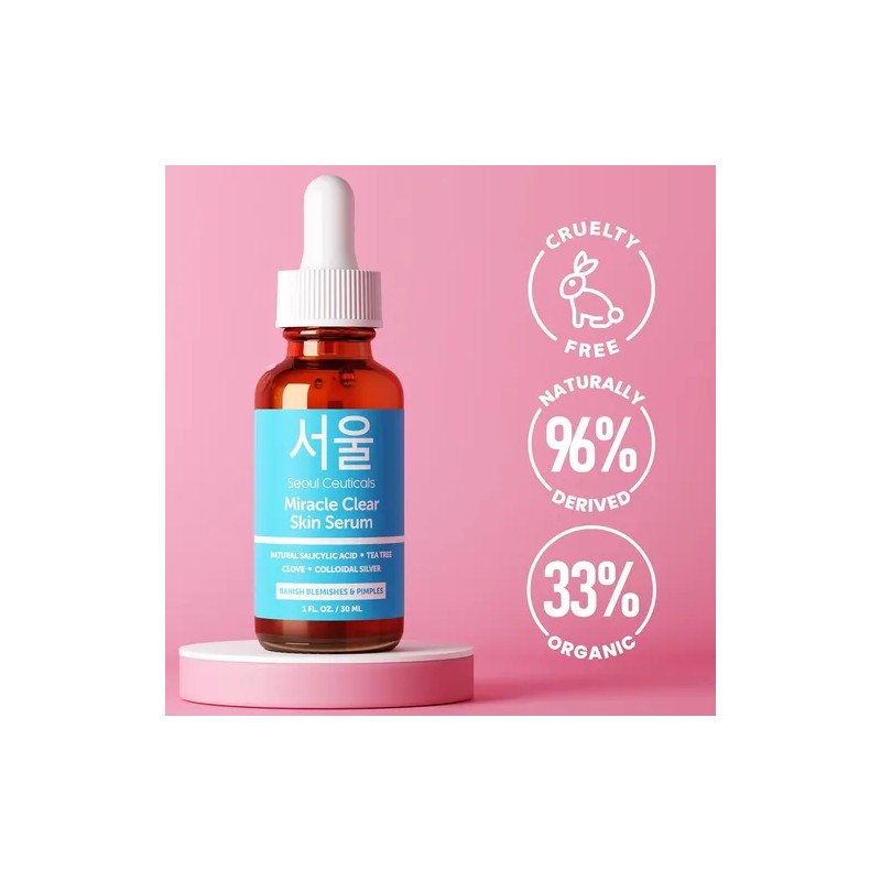 Sérum Coreano Para El Acné De Seoulceuticals, Tratamiento Pa