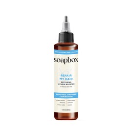 Soapbox Repairing Hair Treatment with Vitamin E, B5, Banana Extract, Flaxseed & Amino Acids - 5oz, Vegan, Paraben & Cruelty-Free Hair Booster
