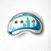 Cre8Travel Chicago The Bean (Cloud Gate) Vinyl Sticker