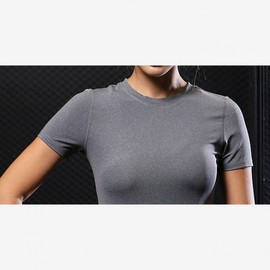 Women's Oversized Short-Sleeve Yoga Training Zip-Up Jacket for Fall/Winter Long-Fit Couple Dark Gray S