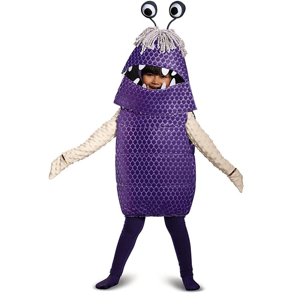 Boo Deluxe Toddler Costume, Purple, Small (2T)