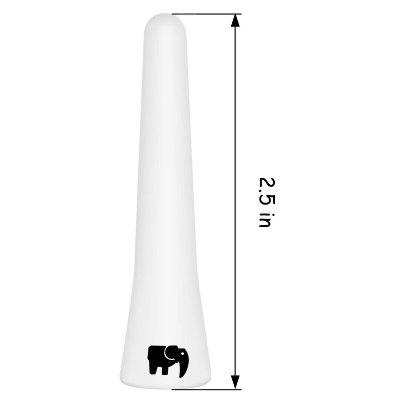 ONE250 2.5" Short Rubber Copper Core Antenna, Compatible with Kia