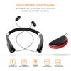 Foldable Bluetooth Headset, Beartwo Lightweight Retractable Bluetooth Headphones for Sports&Exercise,