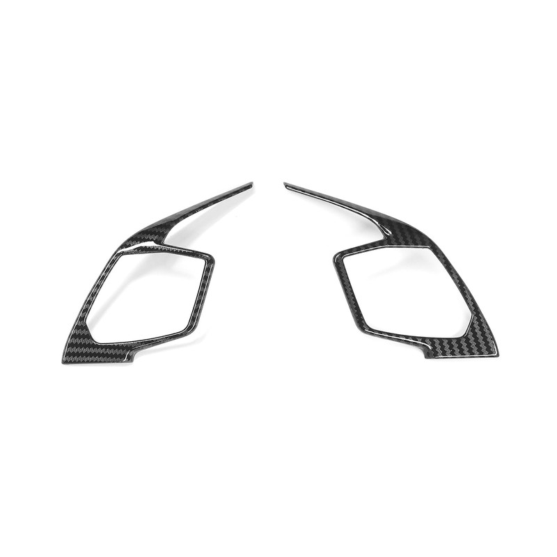 YOUTOOCAR 2PCS Steering Wheel Button Trim Covers Compatible with Kia
