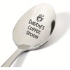 Fathers Day Gift for Dad Thoughtful Coffee Spoon 'Daddy's Coffee'