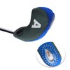 Andux Print Number Golf Iron Club Head Covers with Transparent