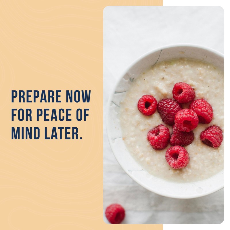 Augason Farms Creamy Wheat Cereal Can, Emergency Food Supply, Everyday