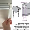 2 Sets 25mm Roller Blind Accessories Kit – Universal Plastic