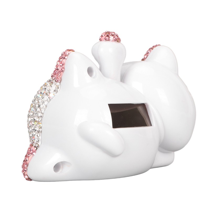 Lucky Cat Ornaments Solar Power Waving Arm Lucky Cat Statue
